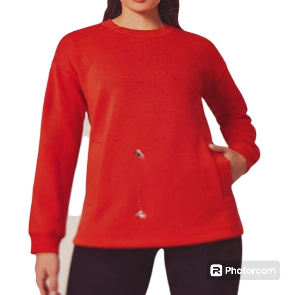 🍀 NEW Mondetta Crewneck Sweatshirt | Orange